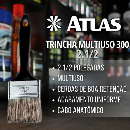 Trincha Multiuso 300 2.1/2 Atlas