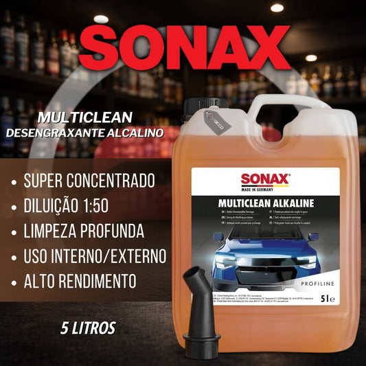 Multiclean Desengraxante Alcalino 1:50 5l  Sonax