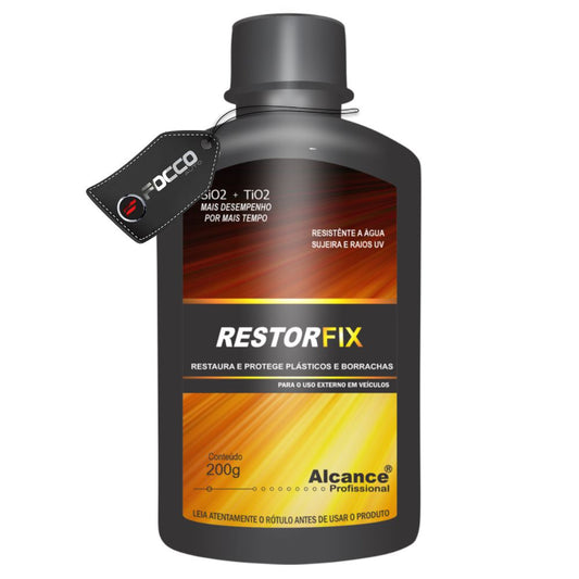 Restorfix Selante P/ Plásticos e Borrachas 200ml Alcance