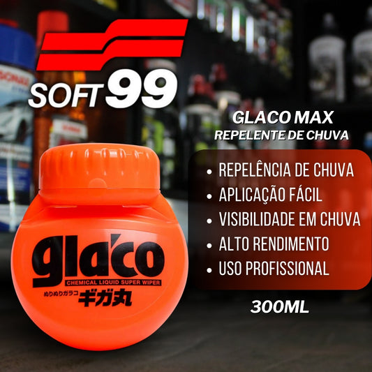 Glaco Max Roll on Repelente de Chuva 300ml Soft99