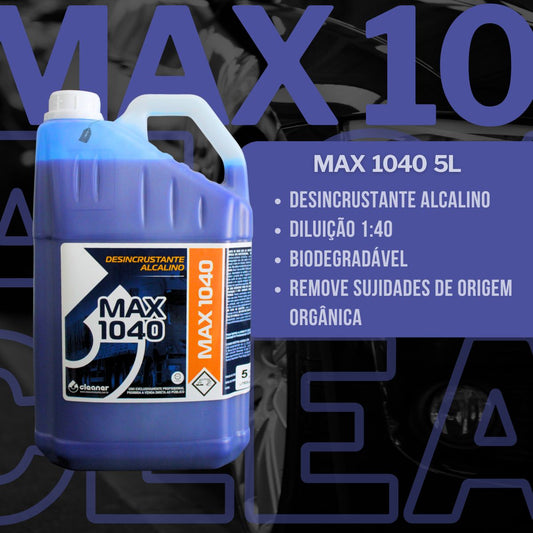 Max 1040 Desincrustante Alcalino 1:40 5L Cleaner