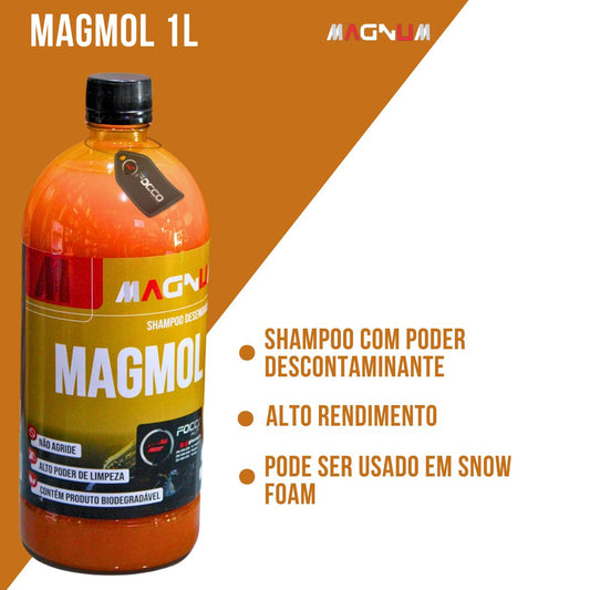 Magmol Shampoo desengraxante Concetrado 1l Magnum