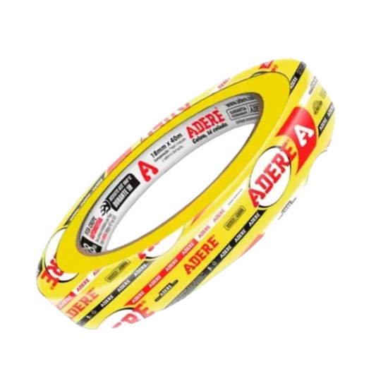 Fita Crepe 18x40m Amarela A128RA Adere