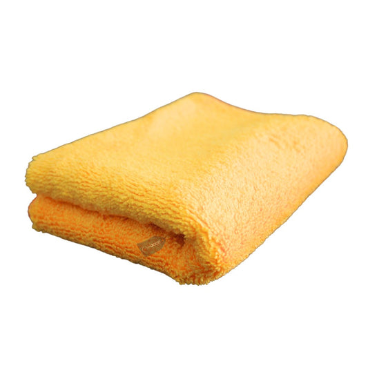 Kit 10 Toalhas de Microfibra Amarela 40x60 Cleaner
