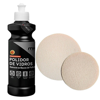 compare product Kit Polidor de Vidros + Boinas 250ml Mills