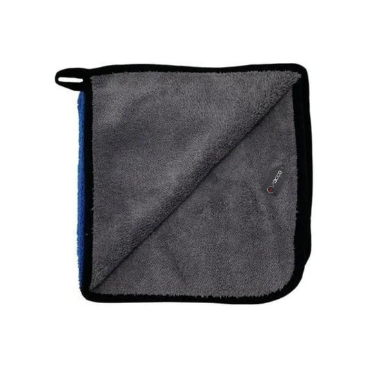 Toalha de Microfibra 40cm x 40cm 600GSM Azul/Cinza Vonixx