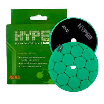 compare product Boina de Espuma Hyper Verde Agressiva 5