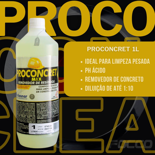 ProConcret Removedor de Concreto Concentrado 1l Cleaner