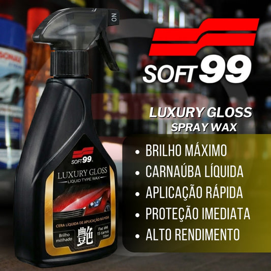 Luxury Gloss Spray Wax 500ml Soft99