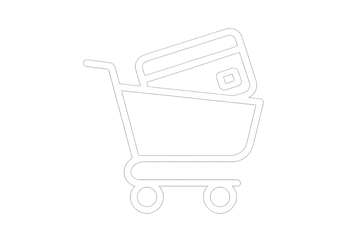 payment e-commerce icon white